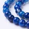 Natural Agate Beads Strands G-G754-07-6mm-3