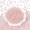 500Pcs Transparent Glass Seed Beads SEED-PA0001-08B-1