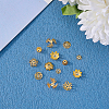 540Pcs 6 Style Iron Bead Caps IFIN-CJ0001-59-7