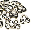 12Pcs 4 Styles Alloy Pendants ENAM-YW0006-41-2
