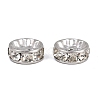 304 Stainless Steel Rhinestone Spacer Beads STAS-P444-01C-P-1