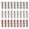 30Pcs 3 Colors Rack Plating Aluminum Beads ALUM-TA0001-04-2