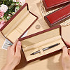 Rectangle PU Leather Single Pen Storage Boxes AJEW-WH0886-10-3