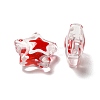 Glass with Enamel Beads LAMP-M011-01B-3