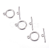 Tibetan Style Toggle Clasps X-TIBE-A12208-S-NR-2