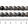 Natural Fluorescent Syenite Rock(Glow under UV Light) Beads Strands G-C179-A39-03-5