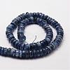 Rondelle Natural Kyanite/Cyanite/Disthene Bead Strands G-O137-01C-3