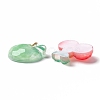 Autumn Theme Transparent Resin Cabochons CRES-A050-19-3