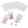 160Pcs Plastic Yin-yang Resealable Bags with Visible Window ABAG-TA0001-94C-3
