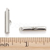 Iron Slide On End Clasp Tubes X-IFIN-R212-2.0cm-P-3