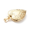 Brass Locket Pendants X-KK-P199-16G-4
