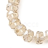 Transparent Electroplate Glass Beads Strands EGLA-P062-01A-PL03-3