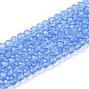 Glass Beads Strands EGLA-A044-T3mm-D14-1