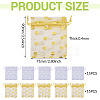 30Pcs 2 Colors Hot Stamping Polka Dot Organza Jewelry Drawstring Bags ABAG-TADJ0001-06A-3