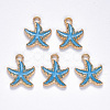 Alloy Enamel Pendants ENAM-S121-023C-2