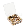 500Pcs 4 Colors CCB Plastic Beads CCB-YW0001-03M-3