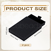 2Pcs Cardboard Paper Jewelry Drawer Boxes CON-LP0001-46C-2