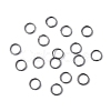 Iron Split Rings JRD6MM-01B-NF-2