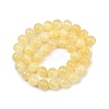 Natural Golden Silk Jade Beads Strands G-Z112-A01-8mm-3