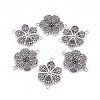 Tibetan Style Links connectors TIBEP-LF9353YKG-AS-FF-1