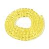 Transparent Glass Beads Strands LS-GLAA-R041-8x8mm-A01-2