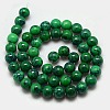 Synthetic Fossil Beads Strands G-L028-6mm-08-3