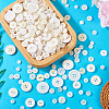 Flat Round Resin Buttons BUTT-TAC0017-01D-4