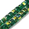 Electroplate Glass Beads Strands EGLA-M031-01A-HR06-1