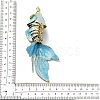 Brass Cloisonne Pendants KK-P251-A06-G-4