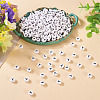 500Pcs Acrylic Beads SACR-TA0001-55Y-4