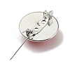Round Glass Brooches FIND-Q096-01Q-2