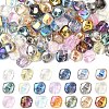 100Pcs 10 Colors Electroplate Glass Beads Sets EGLA-YW0005-56A-2