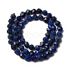 Natural Lapis Lazuli Beads Strands G-Z119-A39-01-4