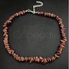 Synthetic Goldstone Chip Beaded Necklaces for Women IW6789-15-1