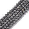 Natural Sesame Jasper/Kiwi Jasper Beads Strands G-F351-8mm-3