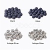 200PCS Natural Lava Rock Beads DIY-PH0014-01-4