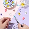 50Pcs Opaque Resin Pendants RESI-CJ0004-46-5