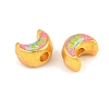 Alloy Enamel Beads ENAM-D318-01G-02-2