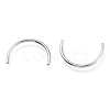 Non-Tarnish 201 Stainless Steel Findings X-STAS-O137-31P-2