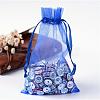 Organza Gift Bags with Drawstring X-OP-R016-10x15cm-10-1