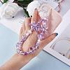 150 Pieces Random Rose Acrylic Beads Bear Pastel Spacer Beads Butterfly Loose Beads for Jewelry Keychain Phone Lanyard Making JX543J-6