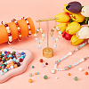 24 Colors Round Imitation Gemstone Acrylic Beads OACR-PH0004-09C-5