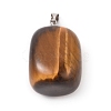 Natural Tiger Eye Pendants G-k302-B19-2