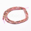 Natural Rhodonite Beads Strands G-F460-57-3