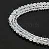 CHGCRAFT 3 Strands 3 Styles Natural Selenite Beads Strands G-CA0001-59-3