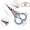 1Pc Stainless Steel Scissors AJEW-SC0002-99B-02-2