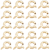 20Pcs Brass Spring Ring Clasps KK-BBC0025-72A-1