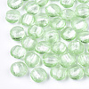Handmade Silver Foil Lampwork Glass Beads SLF12MMY-1J-1