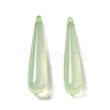 Transparent Acrylic Pendants OACR-H042-07B-1