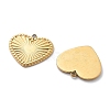 PVD Vacuum Plating 304 Stainless Steel Pendants STAS-R130-44G-2